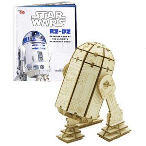 Incredibuilds: Star Wars R2-D2 3D Wood Puzzle & Model Figure Kit (81 Pcs)